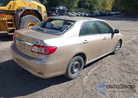 2011 Toyota Corolla Le из США, поврежденный, VIN JTDBU4EE2B9126481